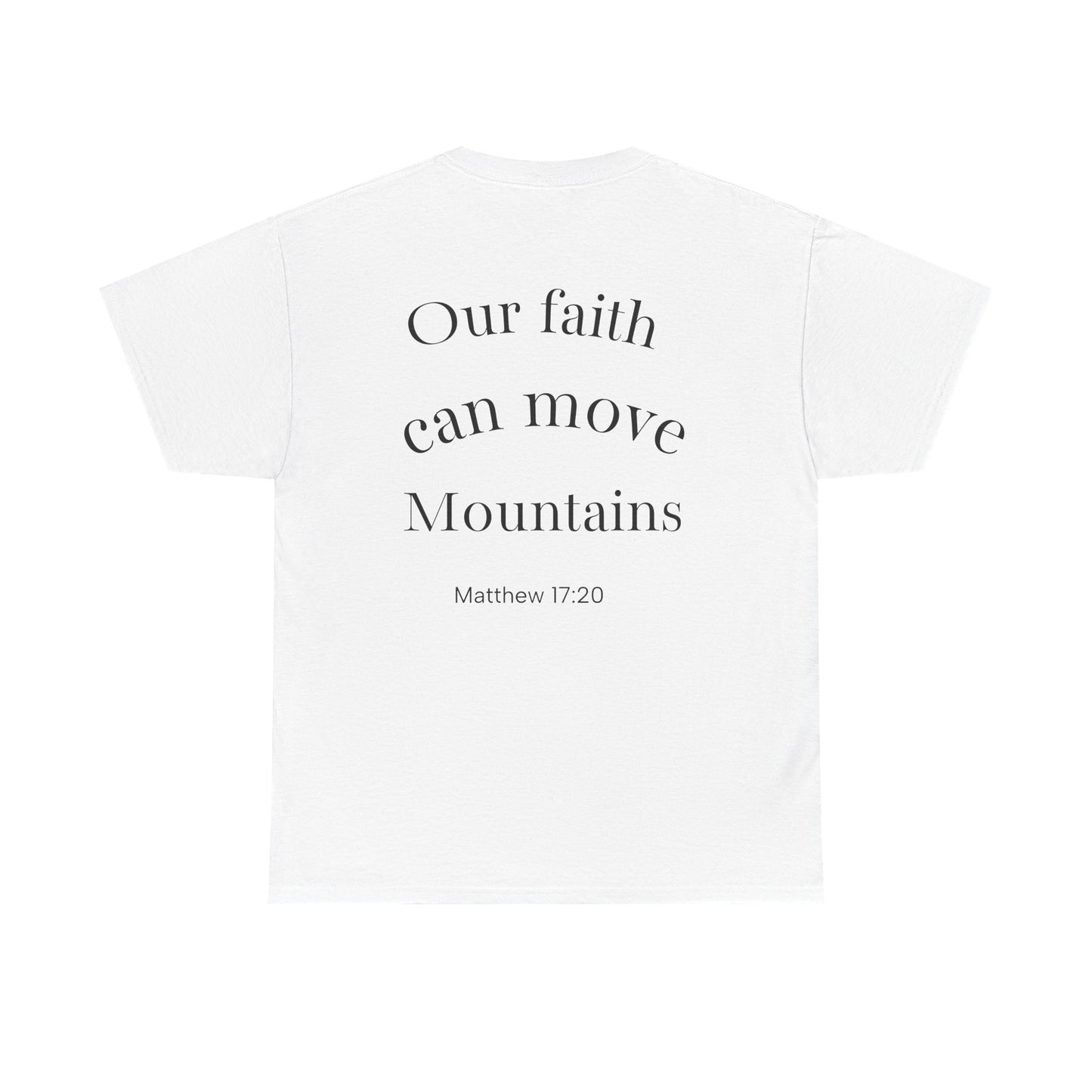 Inspirational Faith Tee, Unisex Cotton Shirt, Christian T-Shirt, Motivational Gift, Bible Verse Apparel, Everyday Comfort Wear