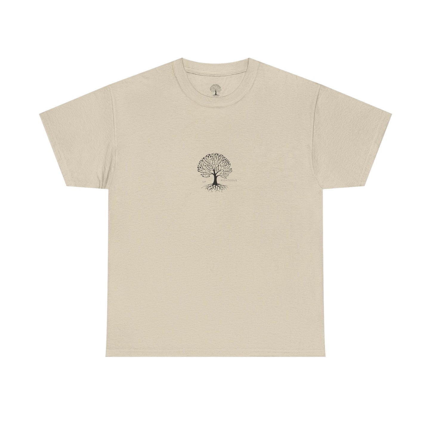 Inspirational Unisex Heavy Cotton Tee - "God is Good" Design