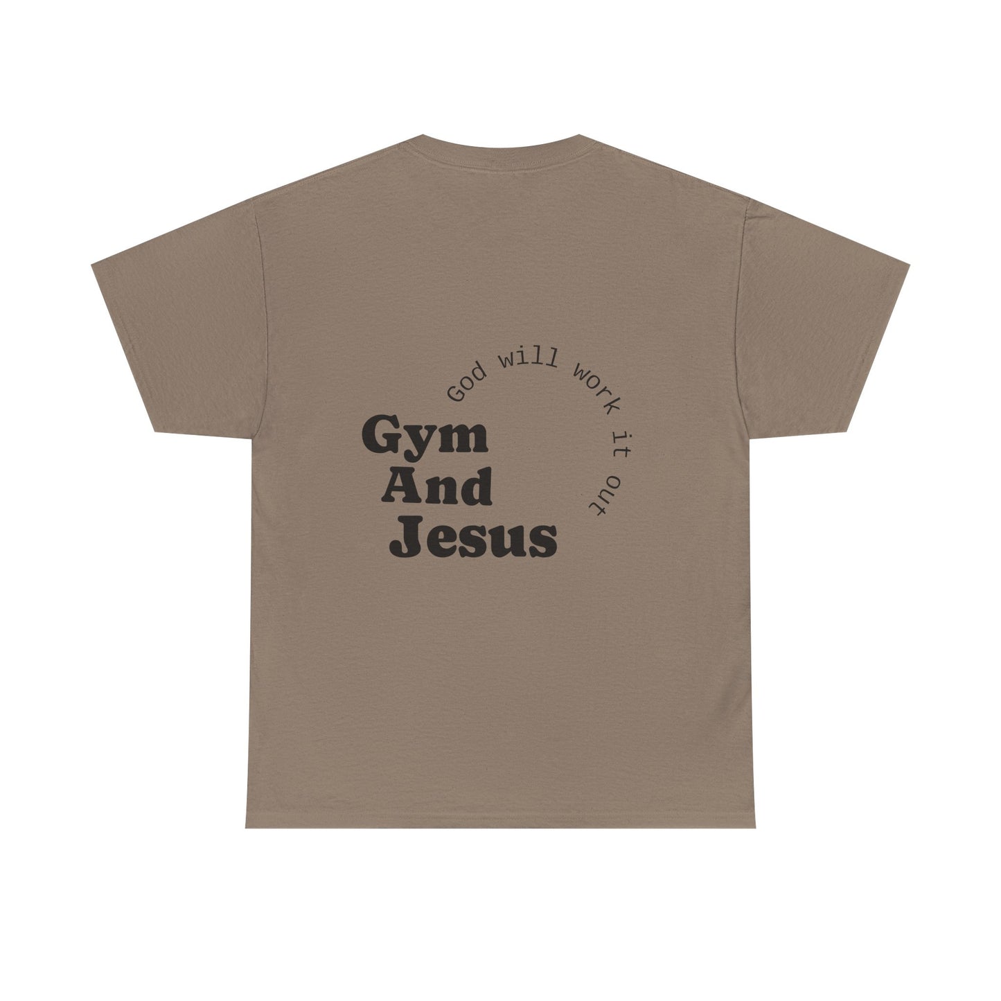Faith-Inspired Gym Tee, Motivational T-Shirt, Unisex Activewear, Inspirational Fitness Shirt, Casual Everyday Wear