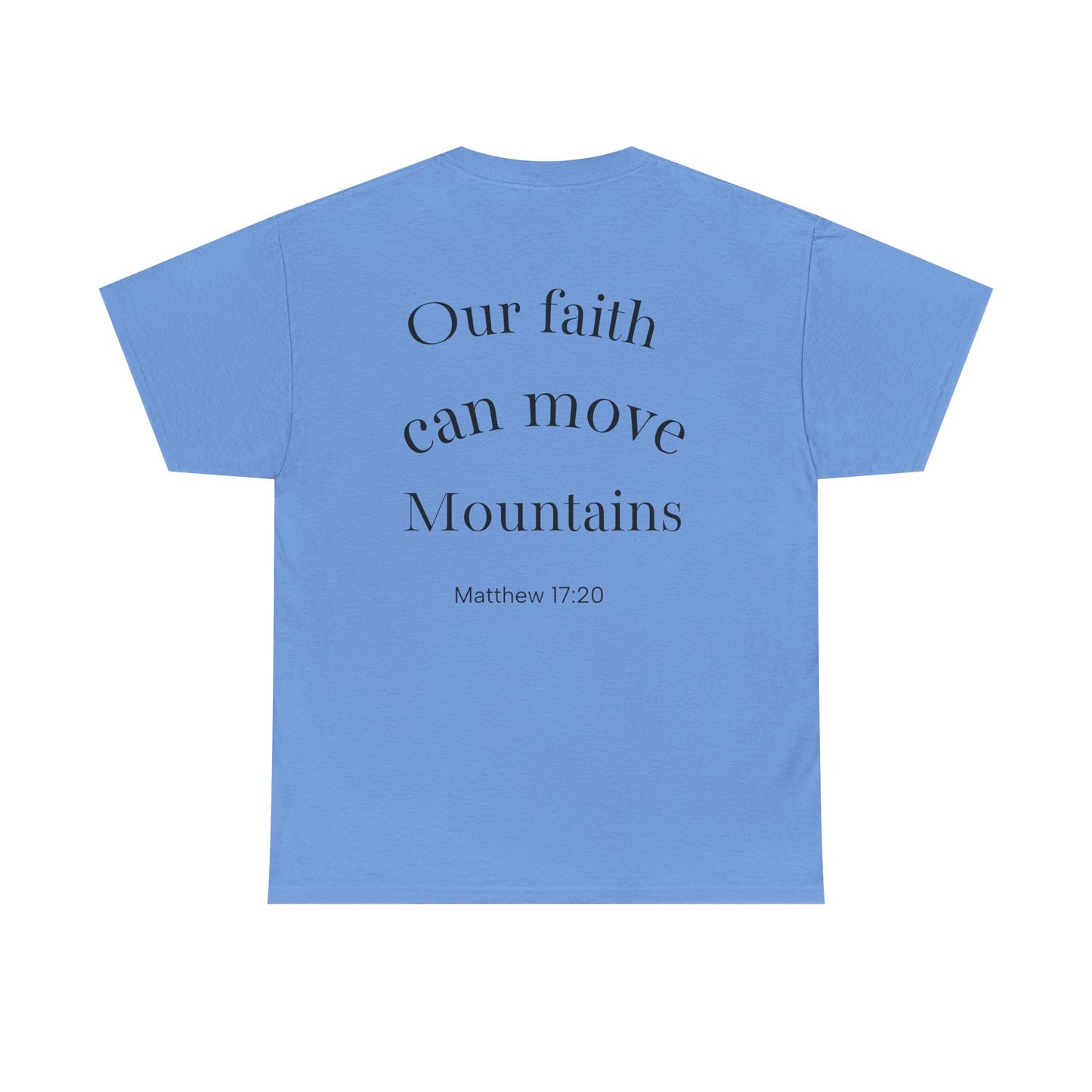 Inspirational Faith Tee, Unisex Cotton Shirt, Christian T-Shirt, Motivational Gift, Bible Verse Apparel, Everyday Comfort Wear