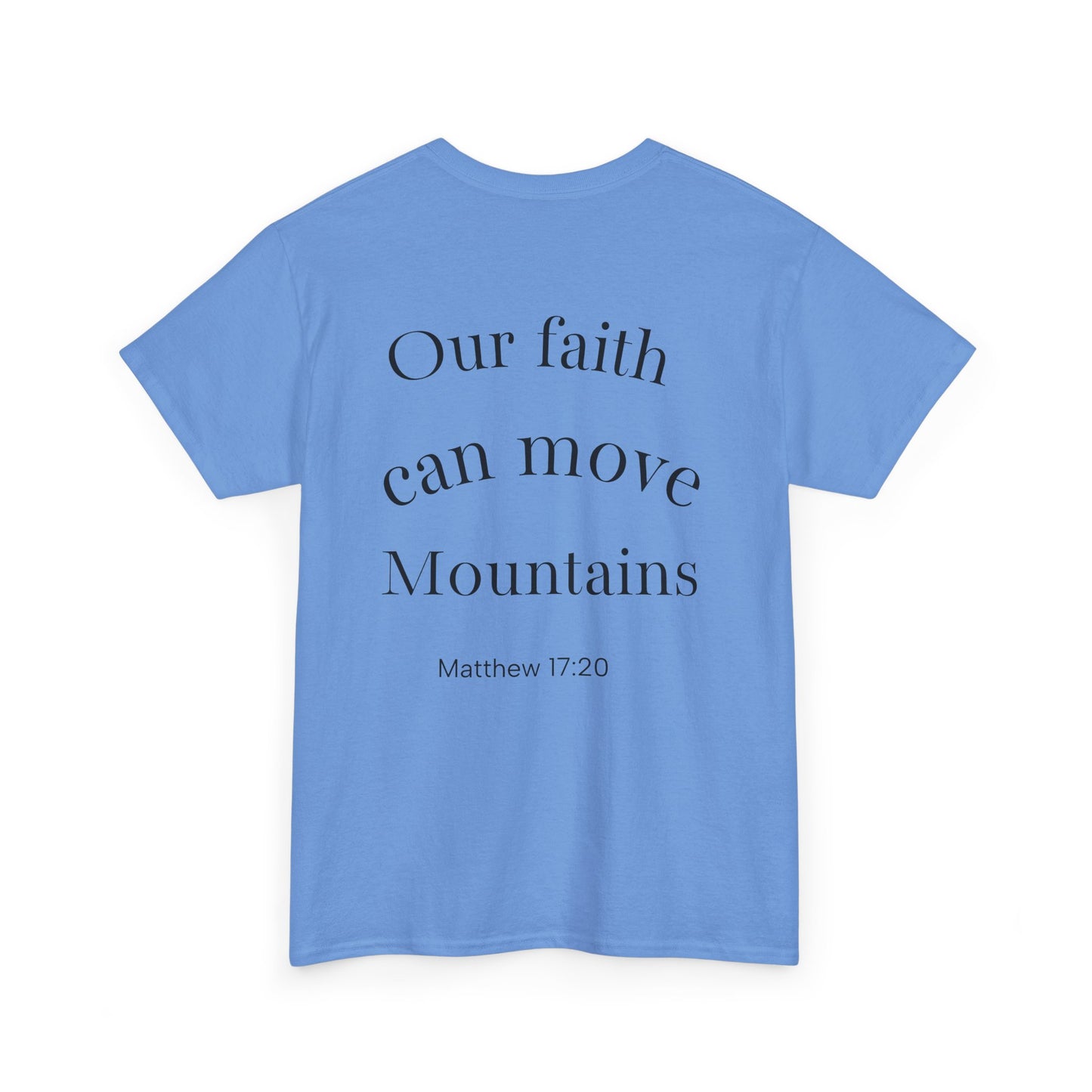 Inspirational Faith Tee, Unisex Cotton Shirt, Christian T-Shirt, Motivational Gift, Bible Verse Apparel, Everyday Comfort Wear