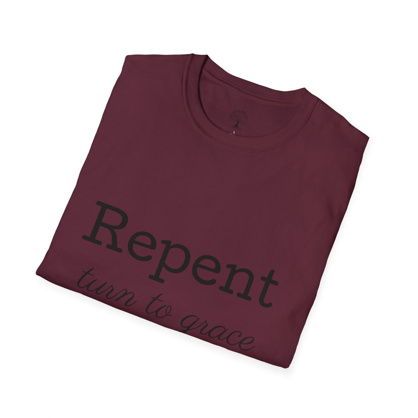 Inspirational Unisex T-Shirt - Repent, New Day, Motivational Shirt, Faith-based Gift, Casual Wear
