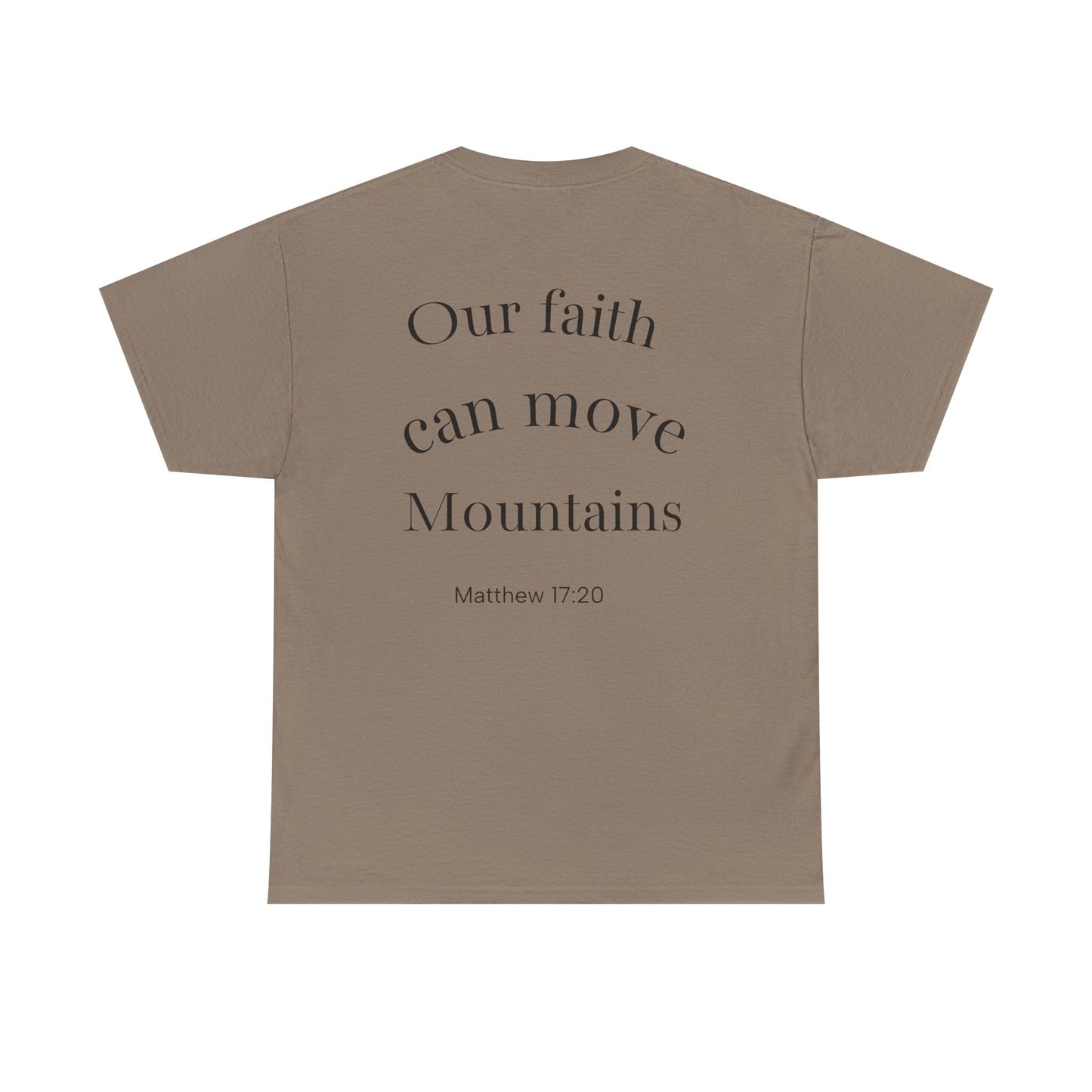 Inspirational Faith Tee, Unisex Cotton Shirt, Christian T-Shirt, Motivational Gift, Bible Verse Apparel, Everyday Comfort Wear