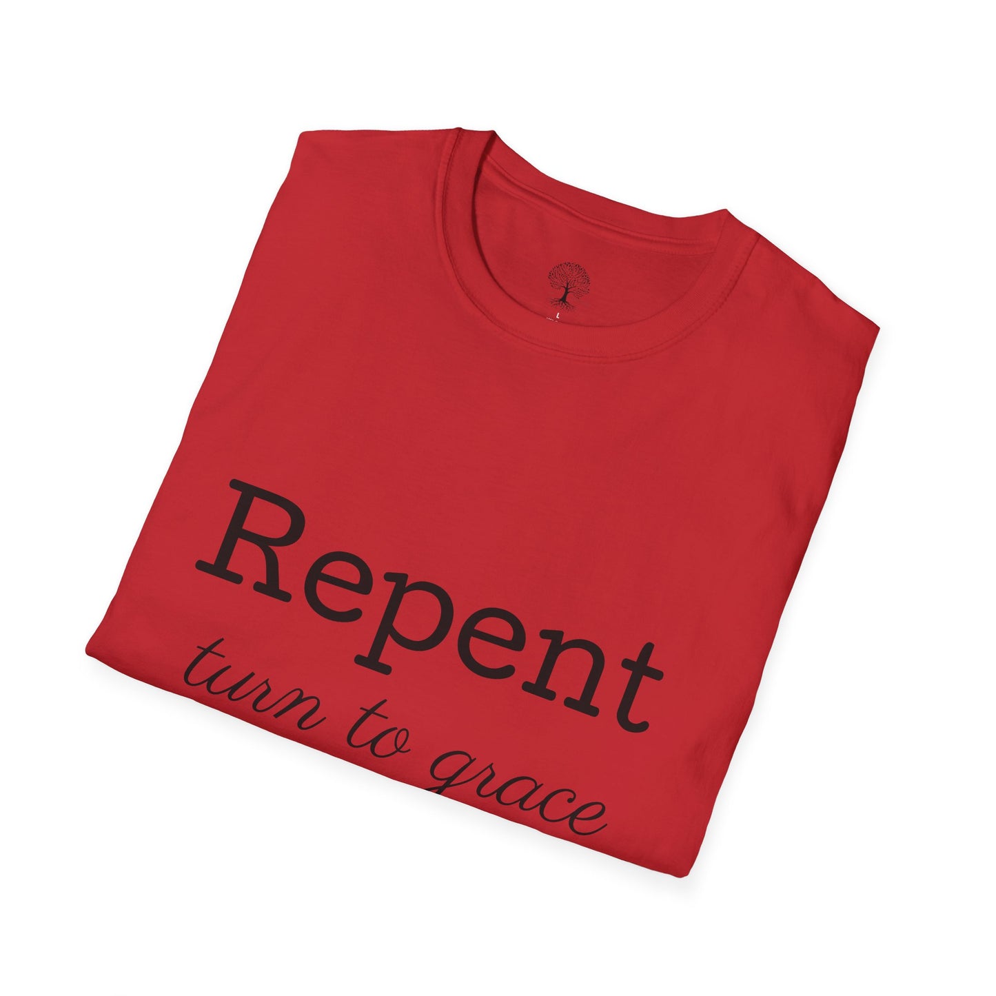 Inspirational Unisex T-Shirt - Repent, New Day, Motivational Shirt, Faith-based Gift, Casual Wear
