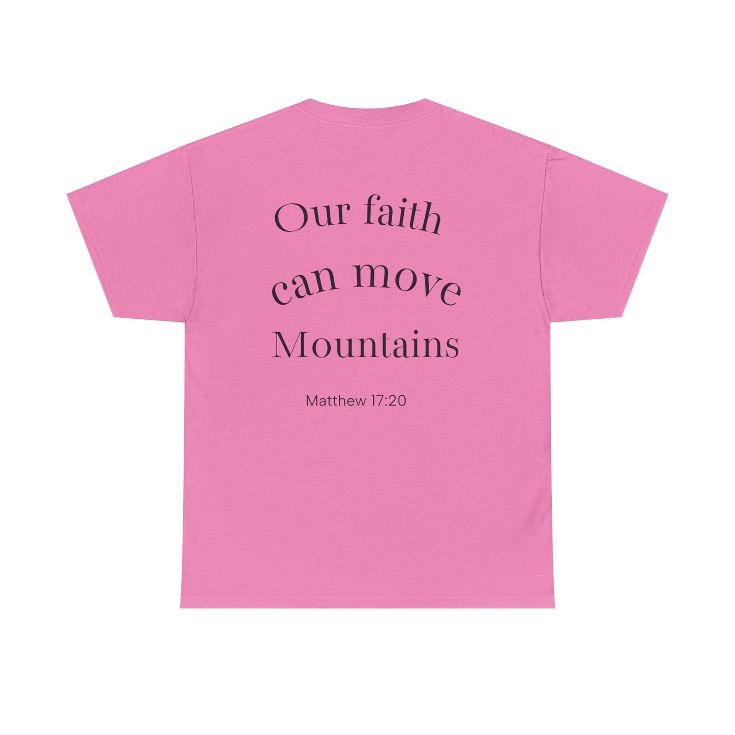 Inspirational Faith Tee, Unisex Cotton Shirt, Christian T-Shirt, Motivational Gift, Bible Verse Apparel, Everyday Comfort Wear