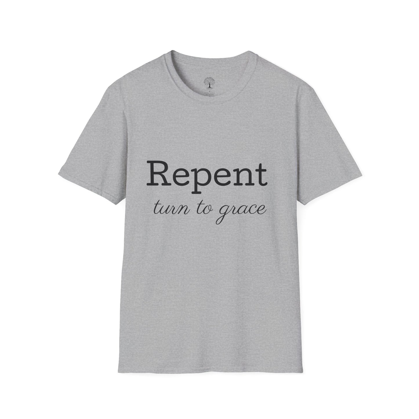 Inspirational Unisex T-Shirt - Repent, New Day, Motivational Shirt, Faith-based Gift, Casual Wear