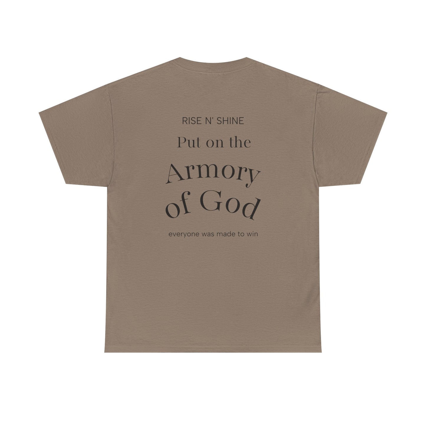 Unisex Heavy Cotton Tee with Inspirational Message, Casual Everyday Wear, Faith Inspired Shirt, Perfect Gift for Believers, Church and [...]