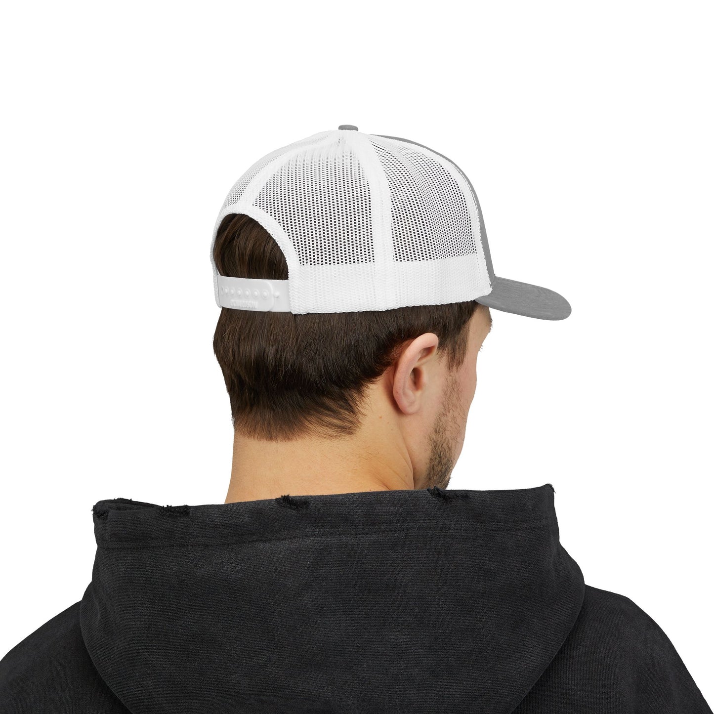 Faith-Inspired Snapback Trucker Cap - God First Hat, Adjustable Cap for Church Events, Casual Wear, Gift for Believers, Religious Fashion