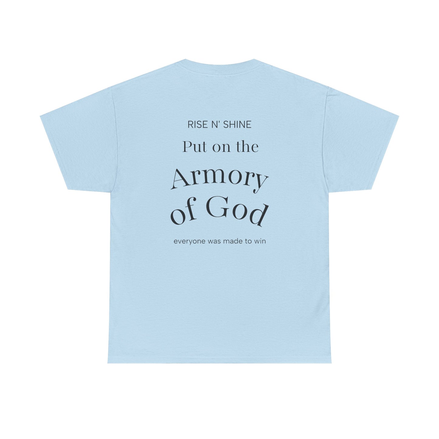 Unisex Heavy Cotton Tee with Inspirational Message, Casual Everyday Wear, Faith Inspired Shirt, Perfect Gift for Believers, Church and [...]