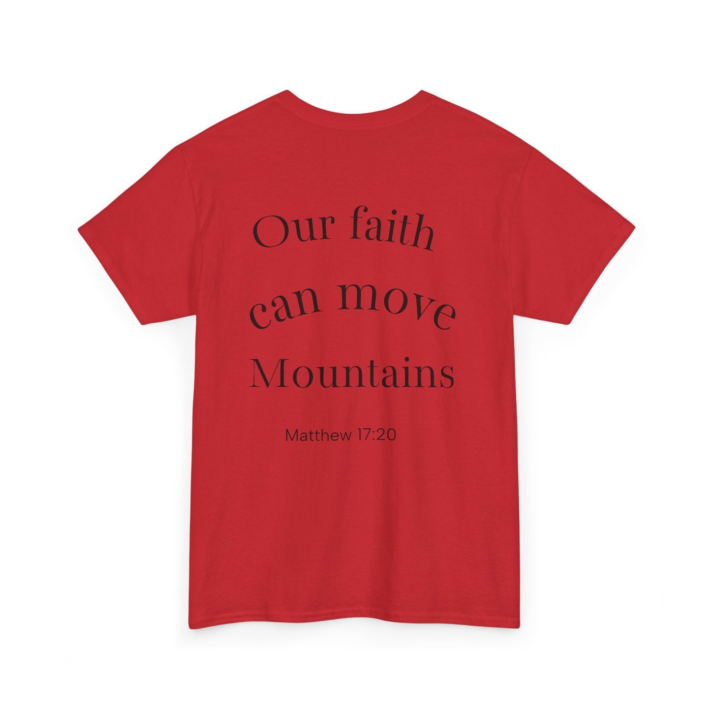 Inspirational Faith Tee, Unisex Cotton Shirt, Christian T-Shirt, Motivational Gift, Bible Verse Apparel, Everyday Comfort Wear