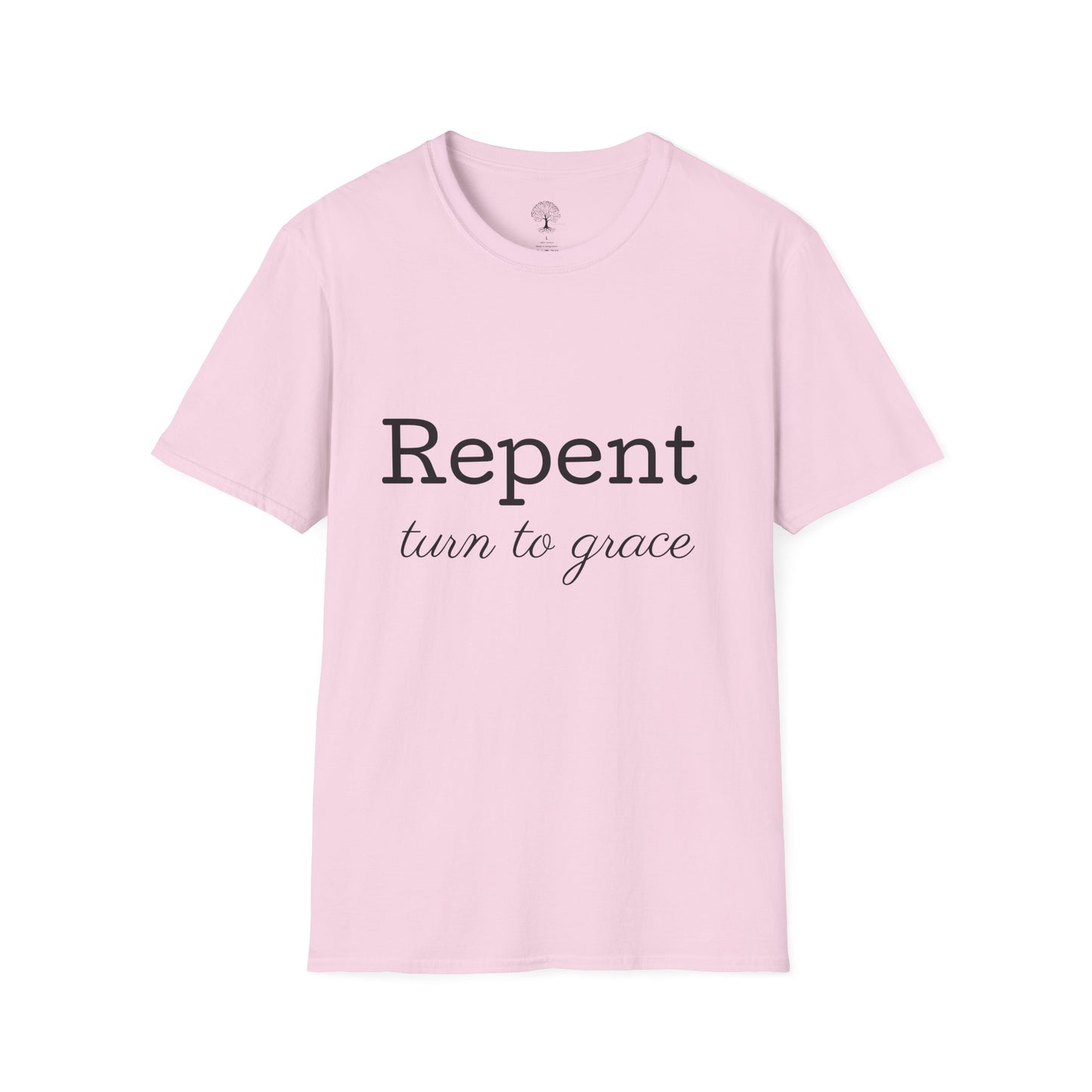 Inspirational Unisex T-Shirt - Repent, New Day, Motivational Shirt, Faith-based Gift, Casual Wear