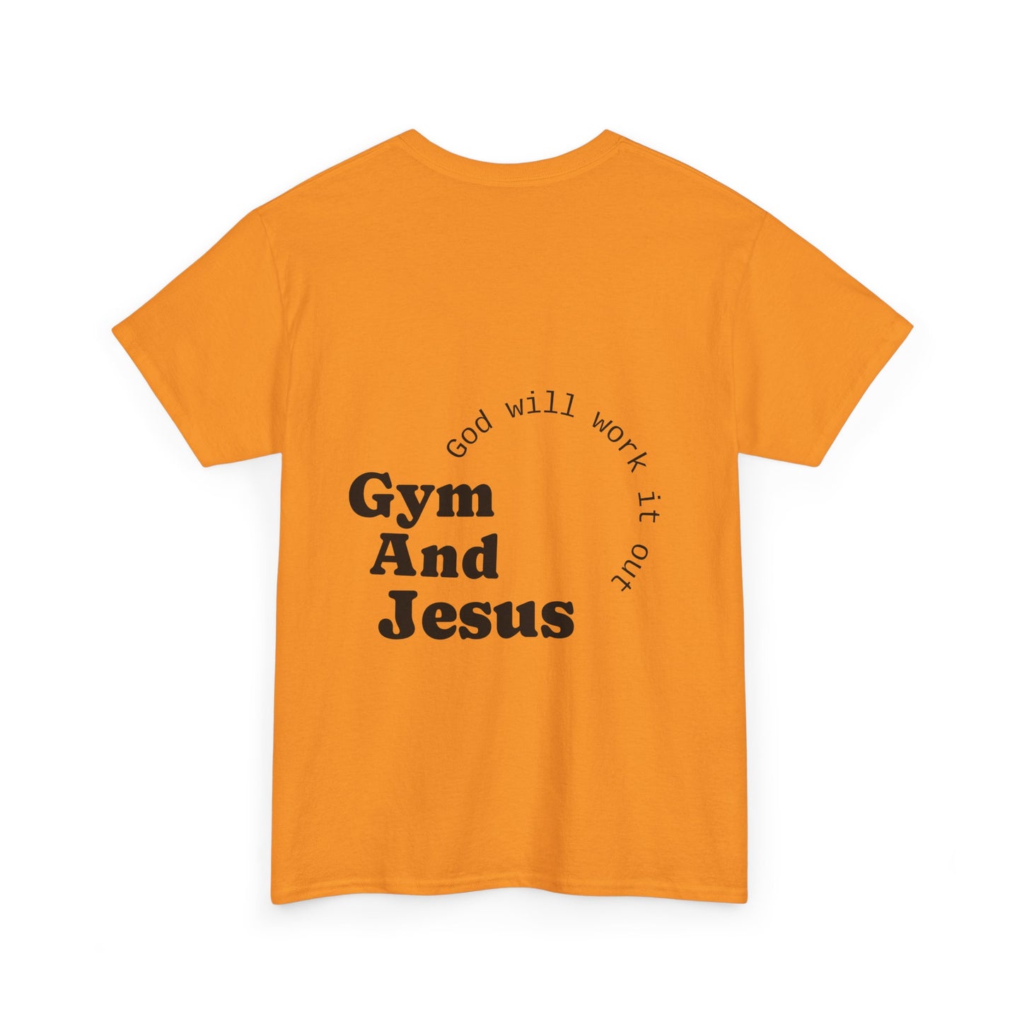 Faith-Inspired Gym Tee, Motivational T-Shirt, Unisex Activewear, Inspirational Fitness Shirt, Casual Everyday Wear