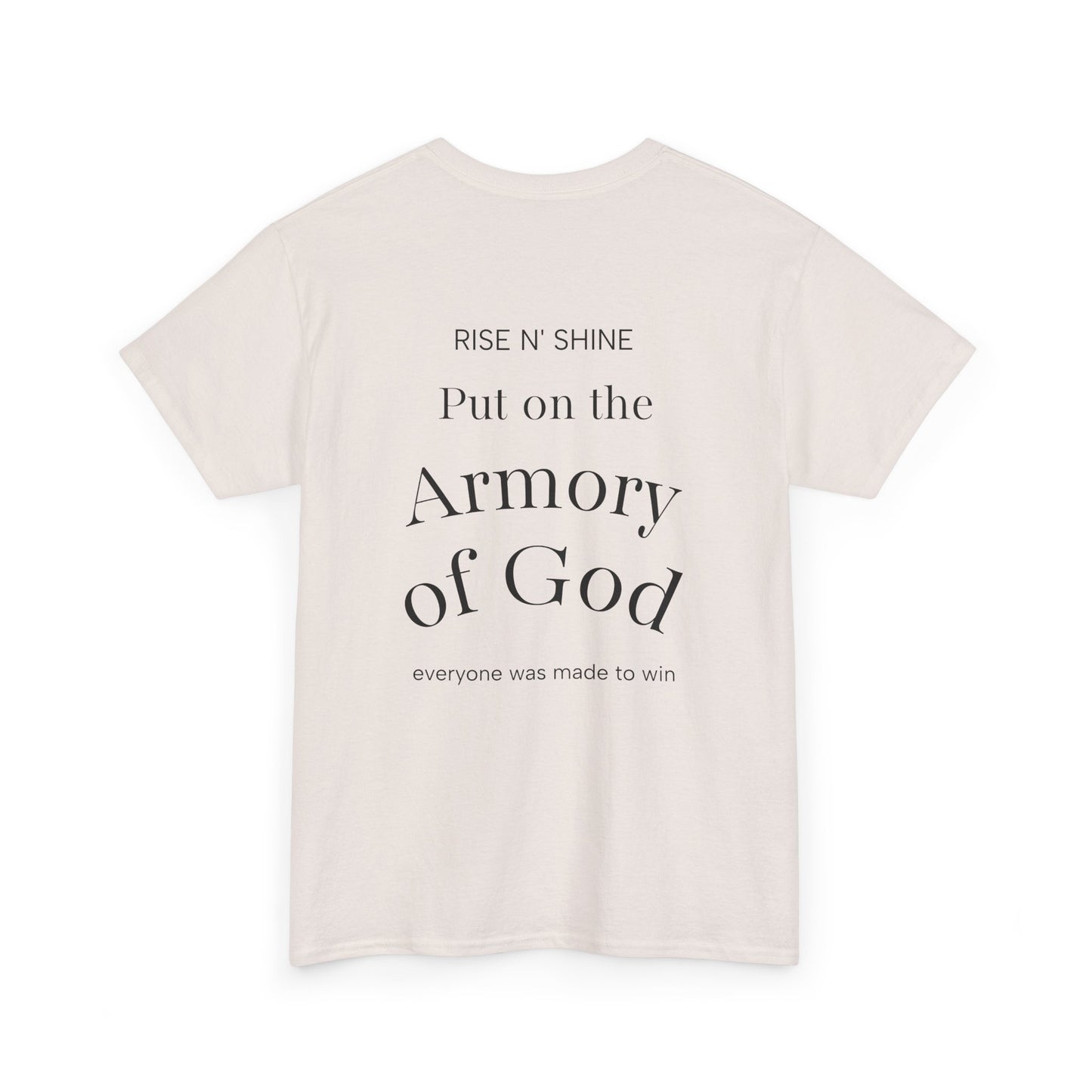 Unisex Heavy Cotton Tee with Inspirational Message, Casual Everyday Wear, Faith Inspired Shirt, Perfect Gift for Believers, Church and [...]