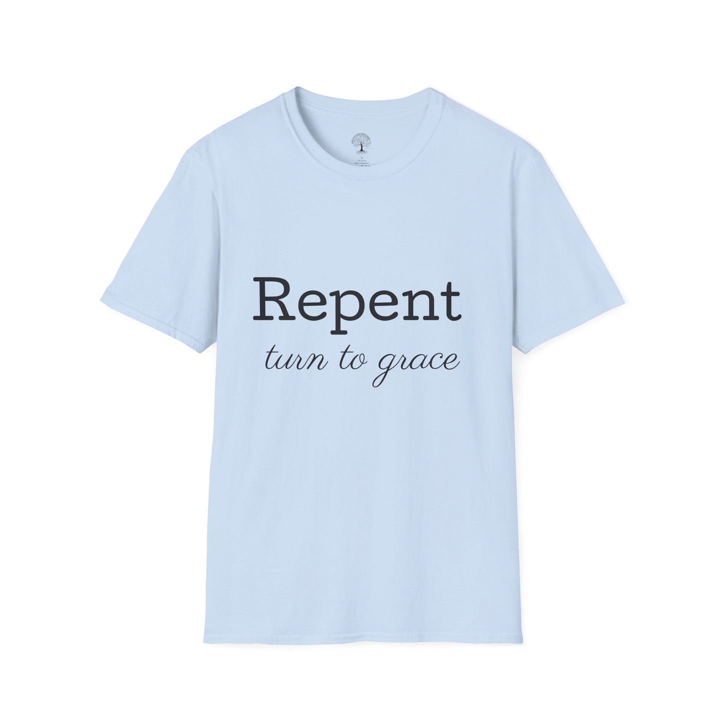 Inspirational Unisex T-Shirt - Repent, New Day, Motivational Shirt, Faith-based Gift, Casual Wear