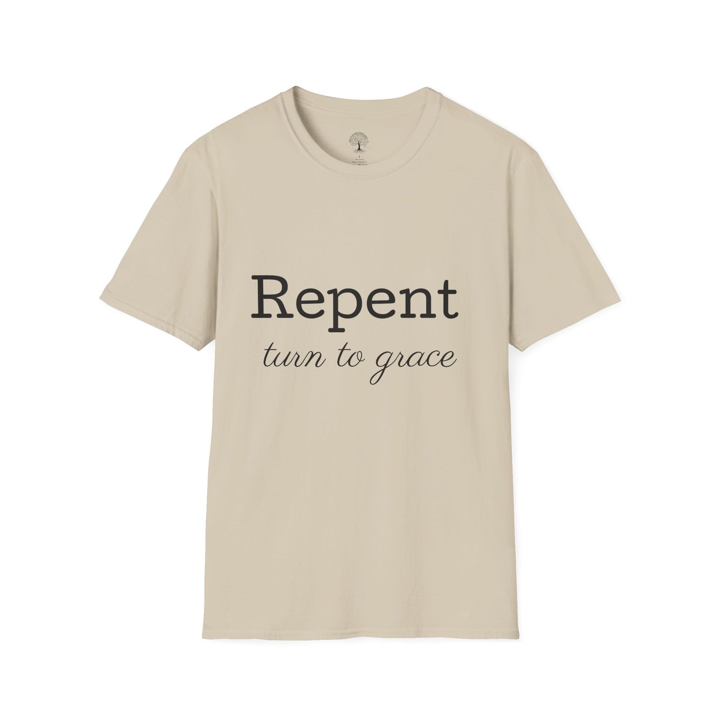 Inspirational Unisex T-Shirt - Repent, New Day, Motivational Shirt, Faith-based Gift, Casual Wear