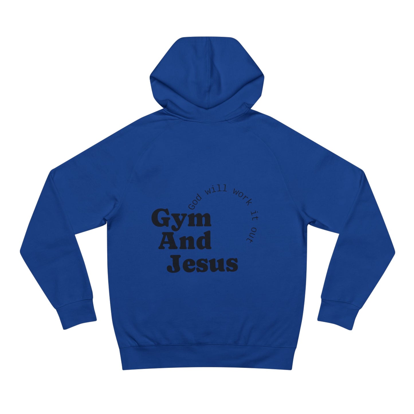 Unisex Inspirational Hoodie, Motivational Sweatshirt, Gym Apparel, Faith-Based Clothing, Christian Gift, Workout Wear