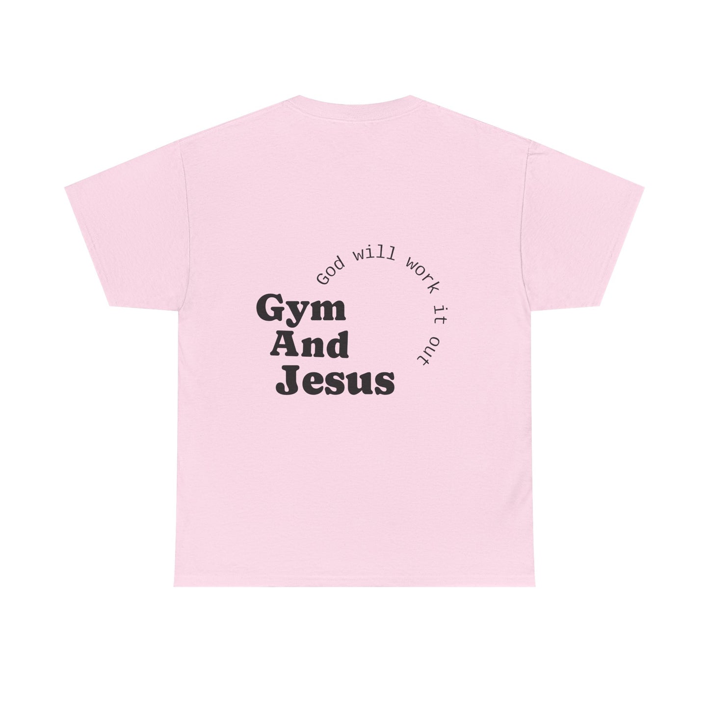 Faith-Inspired Gym Tee, Motivational T-Shirt, Unisex Activewear, Inspirational Fitness Shirt, Casual Everyday Wear