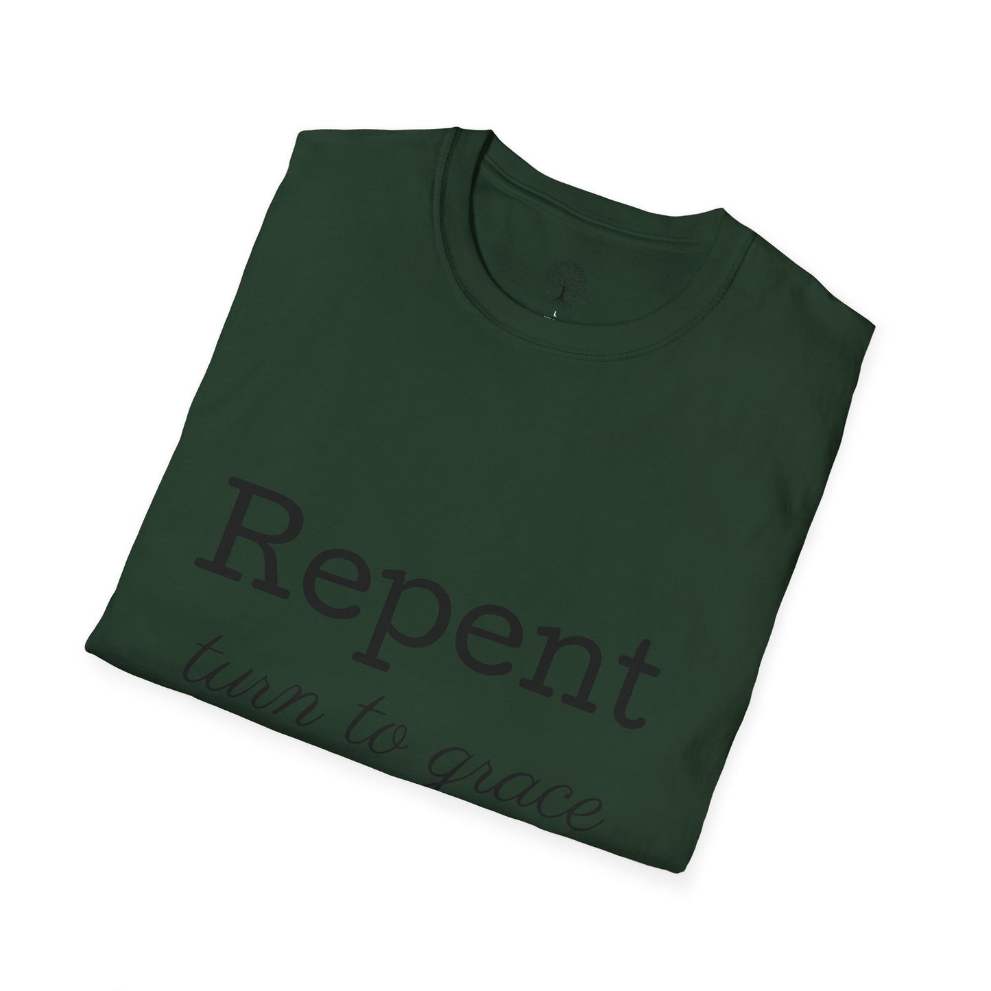 Inspirational Unisex T-Shirt - Repent, New Day, Motivational Shirt, Faith-based Gift, Casual Wear