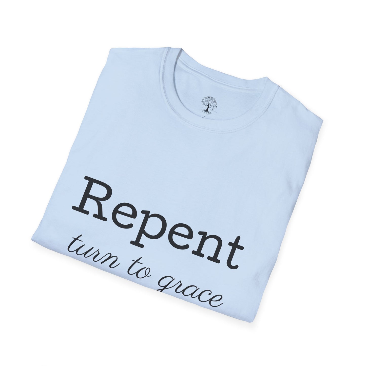 Inspirational Unisex T-Shirt - Repent, New Day, Motivational Shirt, Faith-based Gift, Casual Wear
