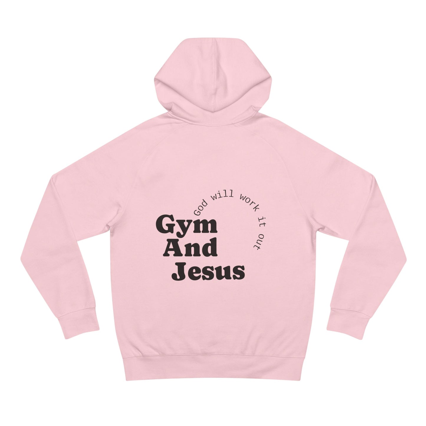 Unisex Inspirational Hoodie, Motivational Sweatshirt, Gym Apparel, Faith-Based Clothing, Christian Gift, Workout Wear