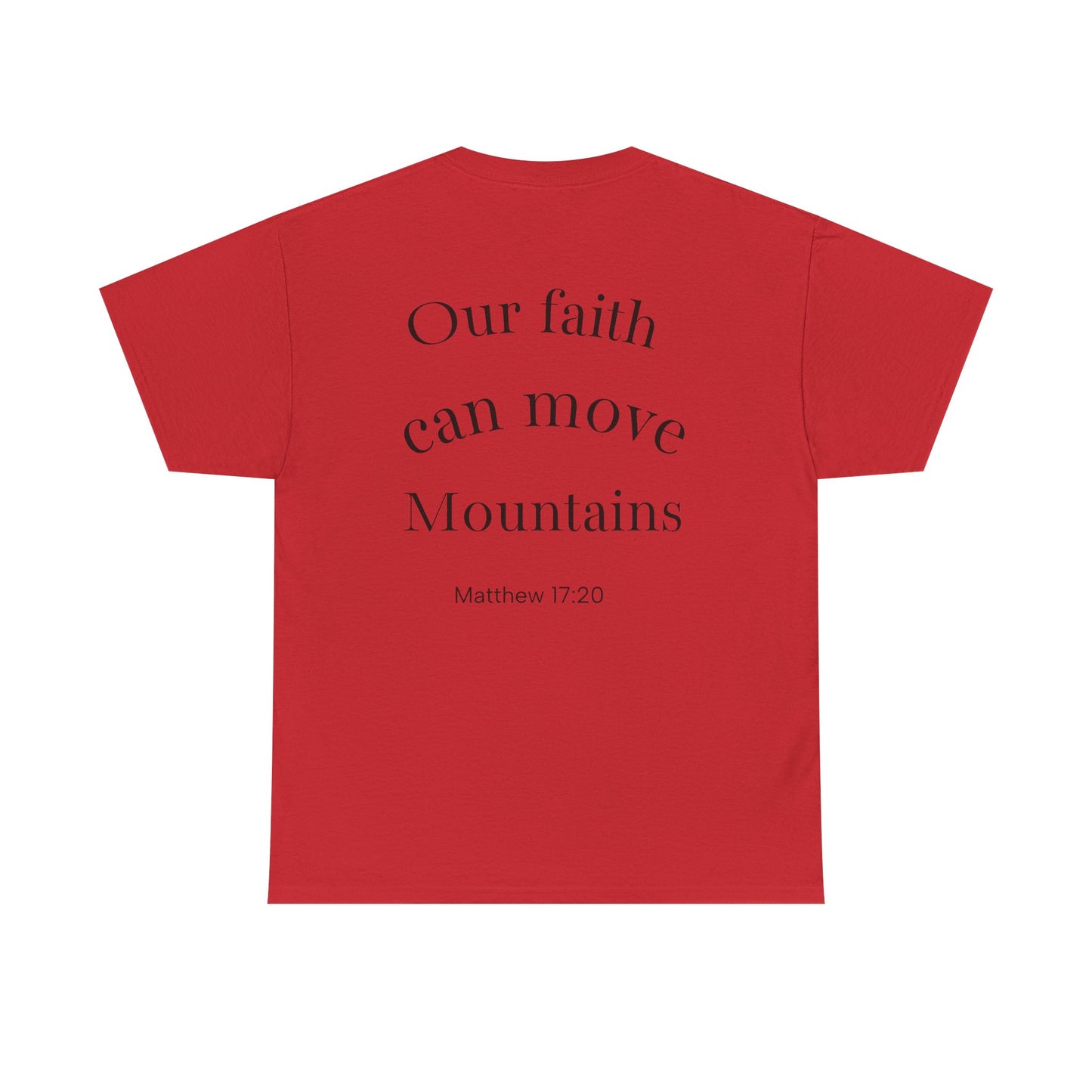 Inspirational Faith Tee, Unisex Cotton Shirt, Christian T-Shirt, Motivational Gift, Bible Verse Apparel, Everyday Comfort Wear