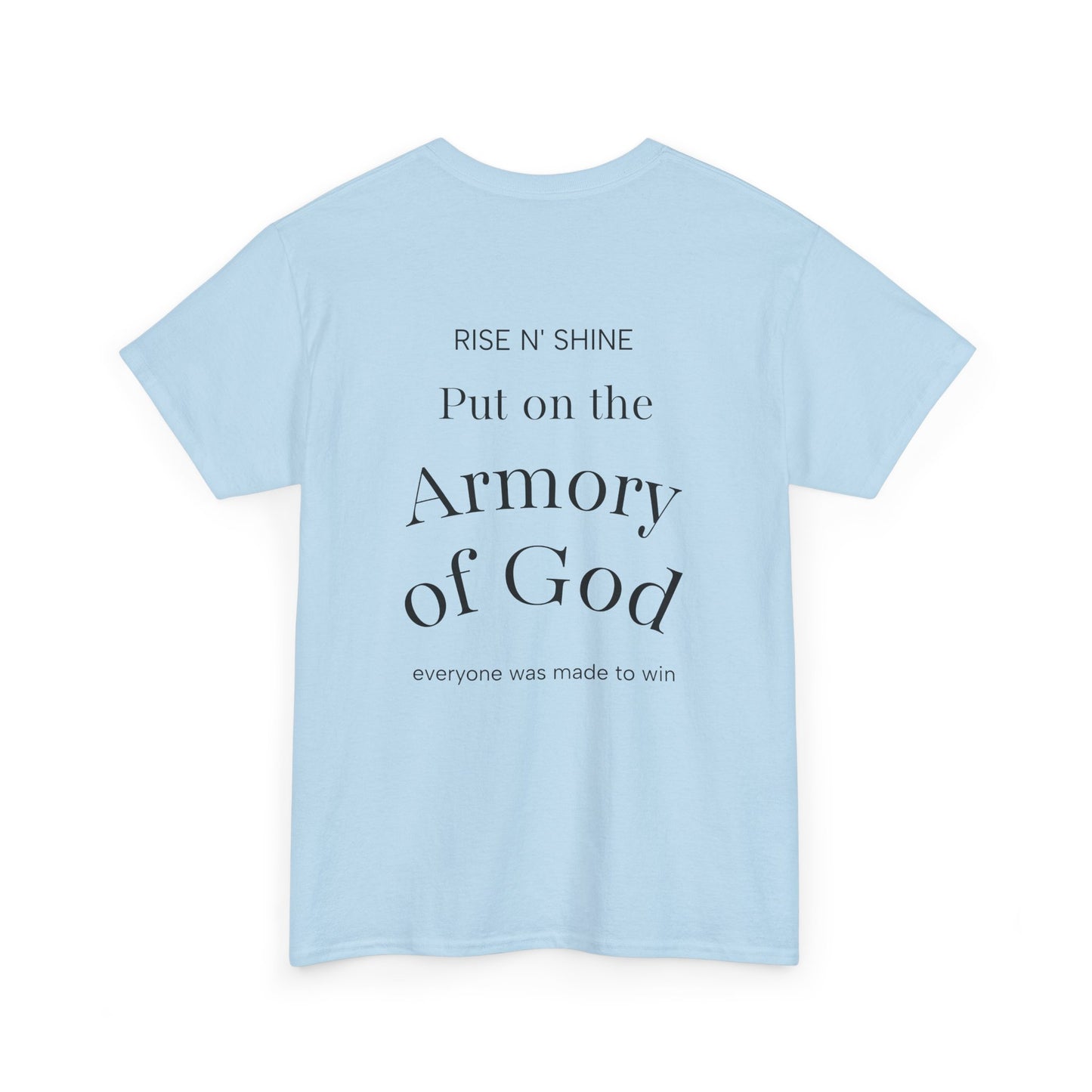 Unisex Heavy Cotton Tee with Inspirational Message, Casual Everyday Wear, Faith Inspired Shirt, Perfect Gift for Believers, Church and [...]