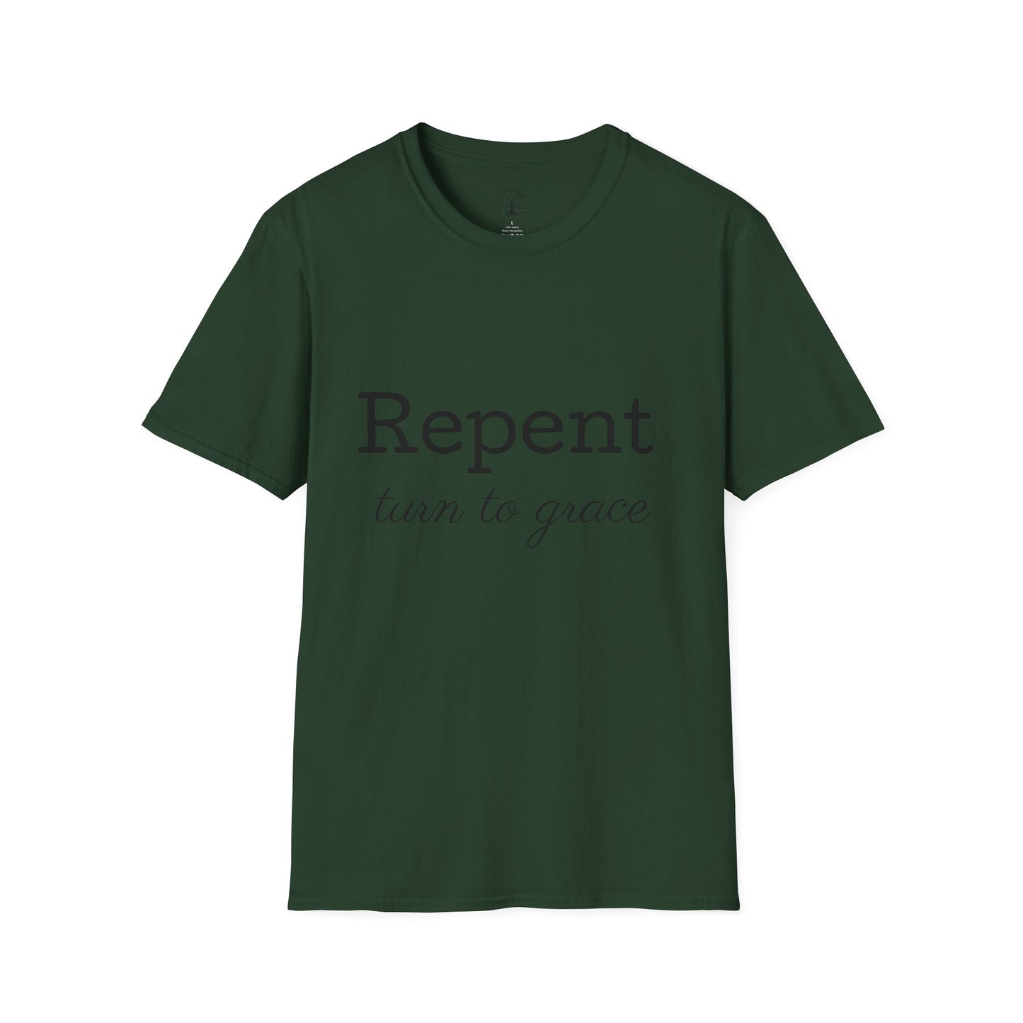 Inspirational Unisex T-Shirt - Repent, New Day, Motivational Shirt, Faith-based Gift, Casual Wear