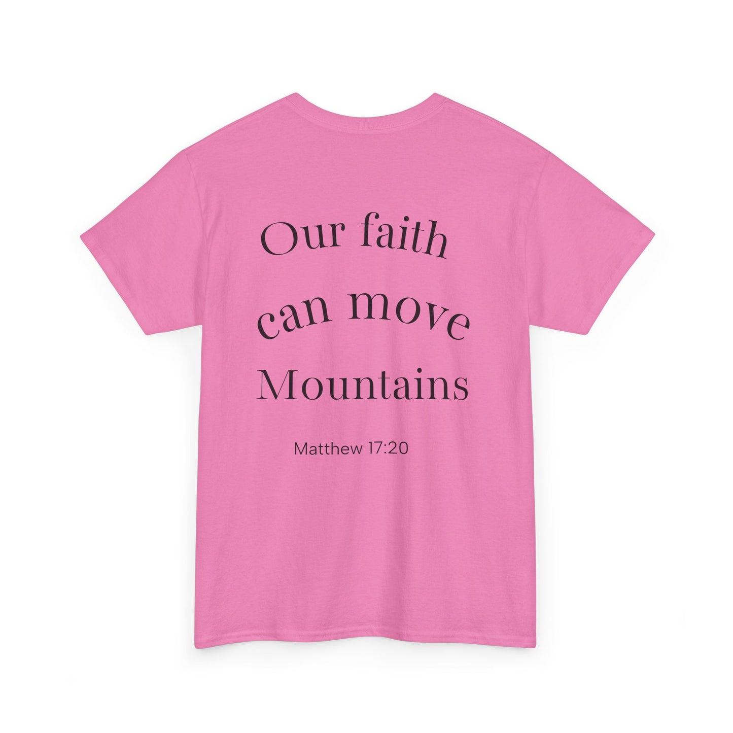Inspirational Faith Tee, Unisex Cotton Shirt, Christian T-Shirt, Motivational Gift, Bible Verse Apparel, Everyday Comfort Wear