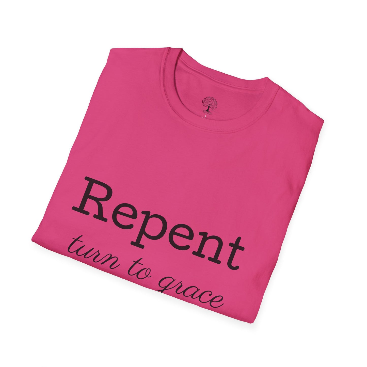 Inspirational Unisex T-Shirt - Repent, New Day, Motivational Shirt, Faith-based Gift, Casual Wear