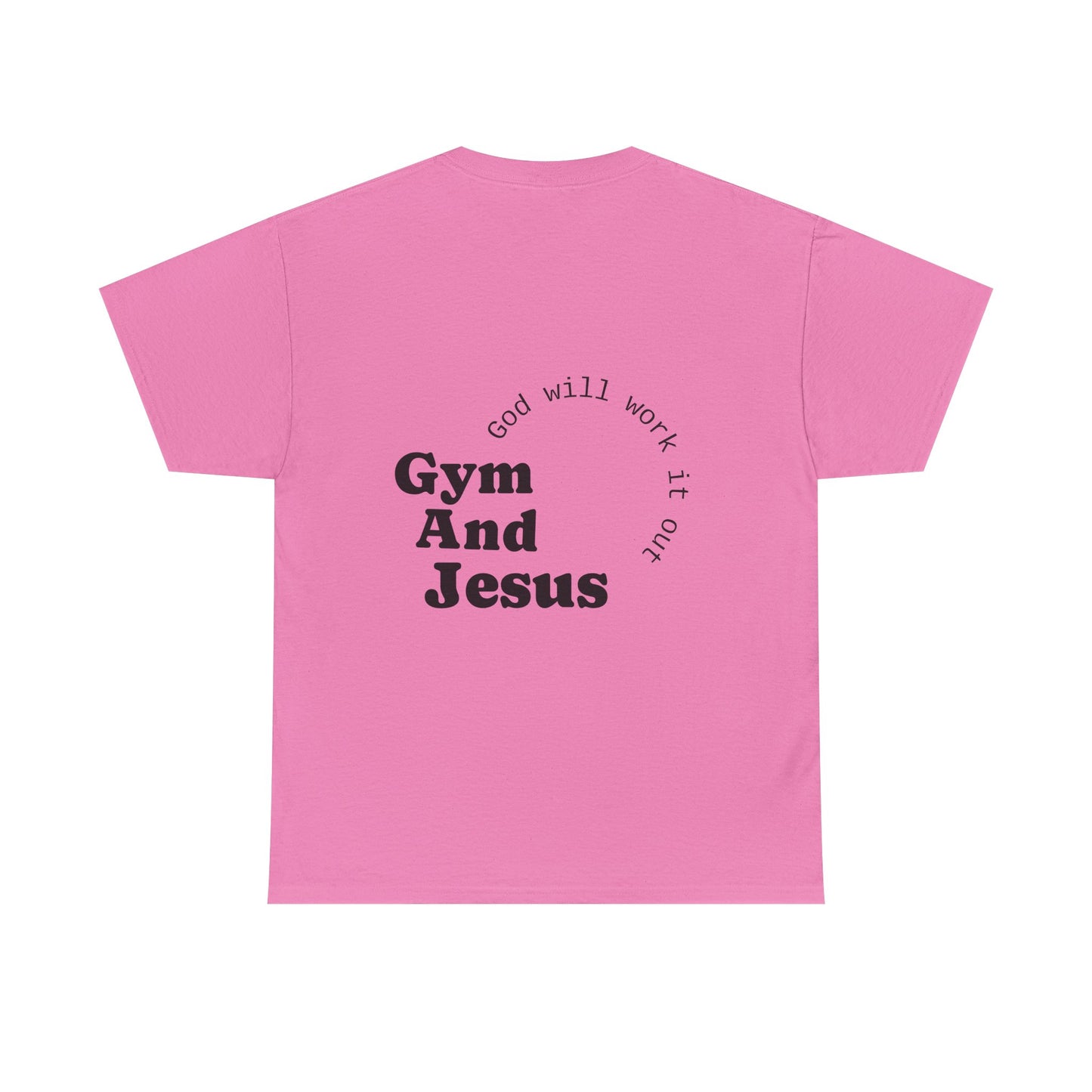 Faith-Inspired Gym Tee, Motivational T-Shirt, Unisex Activewear, Inspirational Fitness Shirt, Casual Everyday Wear