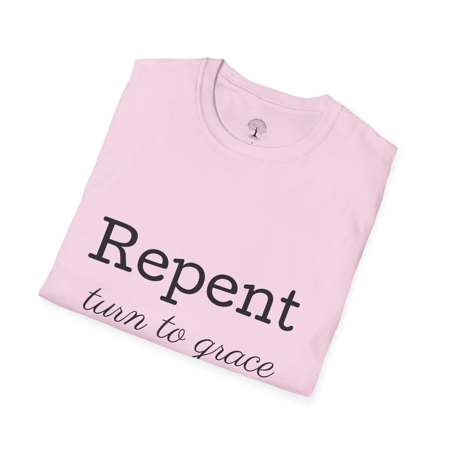 Inspirational Unisex T-Shirt - Repent, New Day, Motivational Shirt, Faith-based Gift, Casual Wear