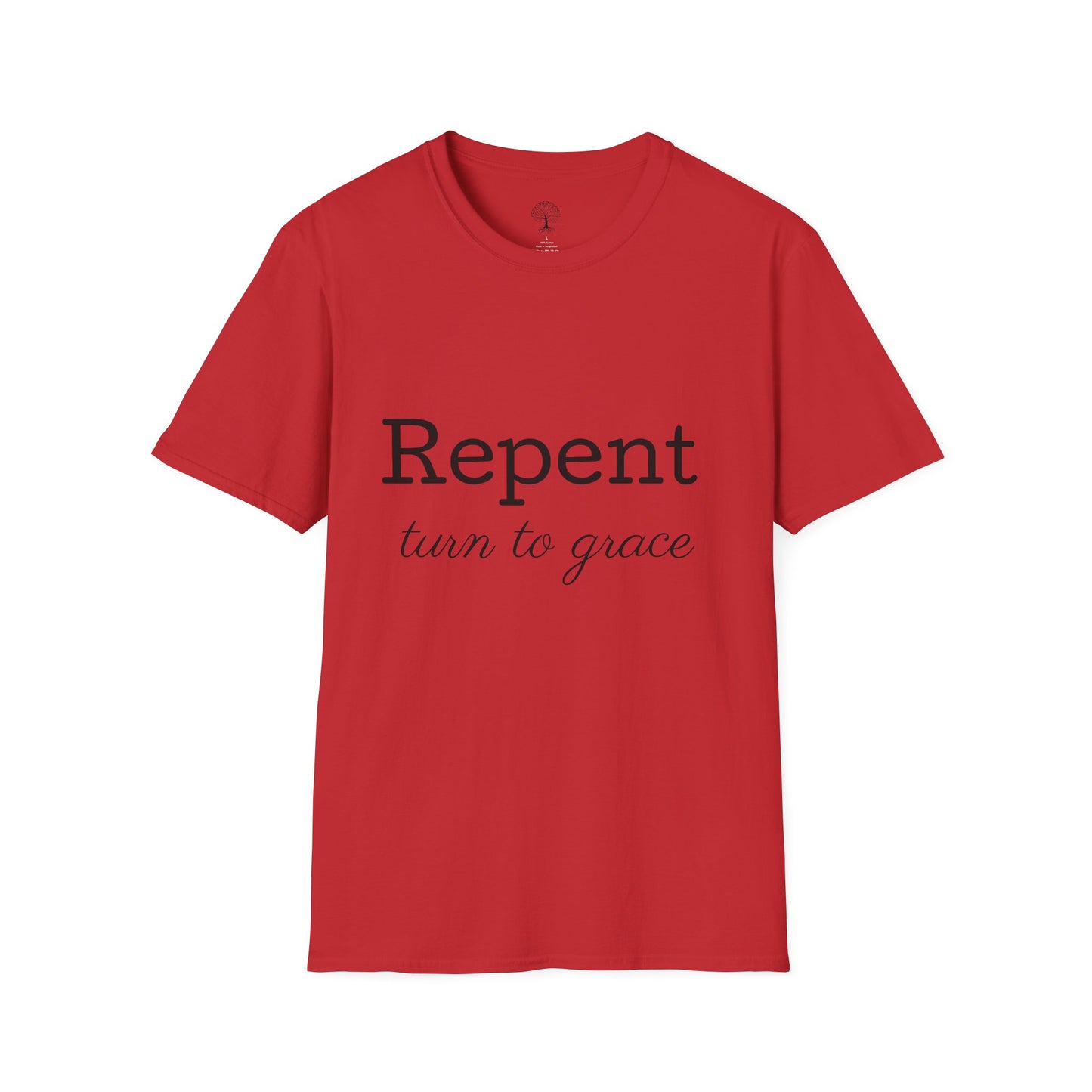 Inspirational Unisex T-Shirt - Repent, New Day, Motivational Shirt, Faith-based Gift, Casual Wear