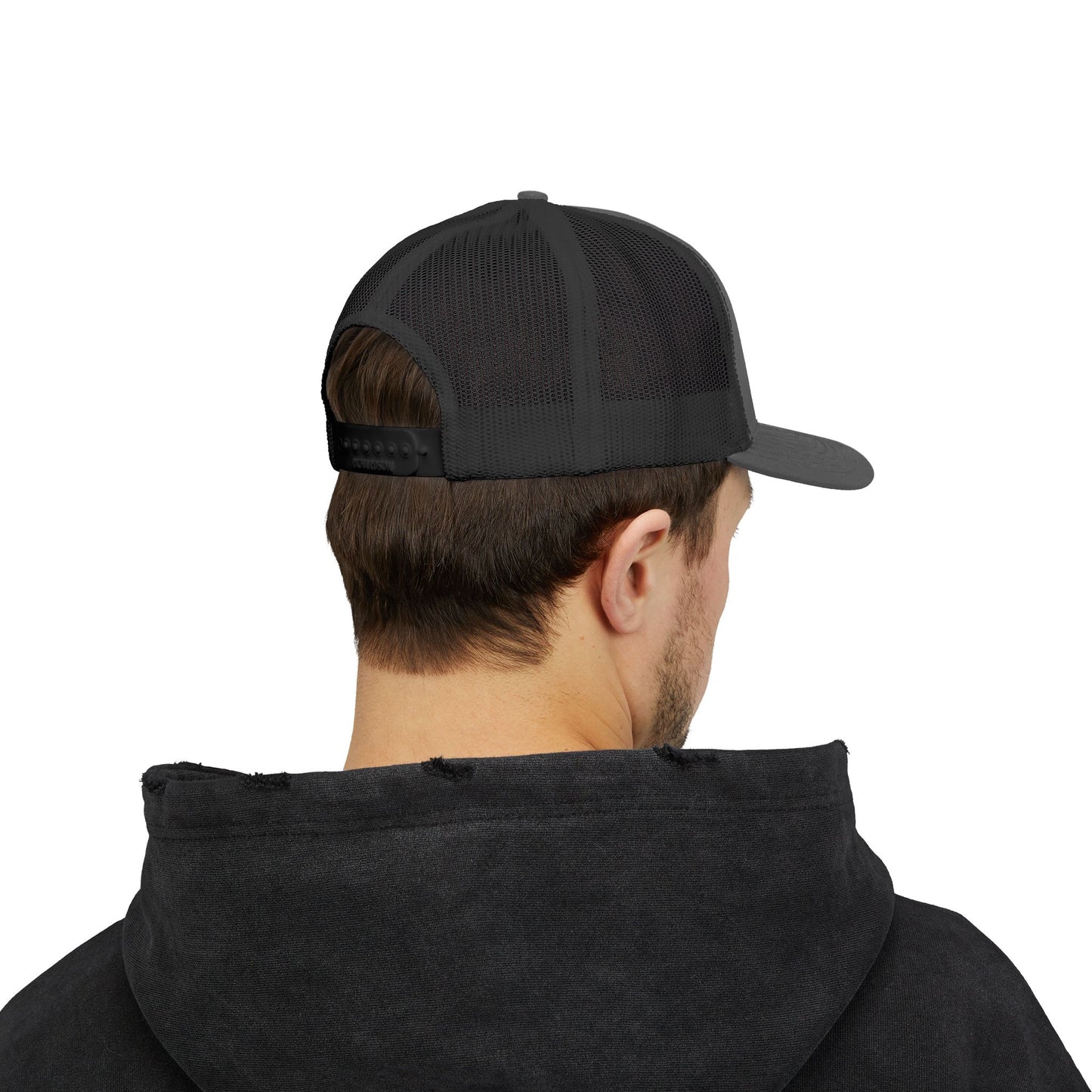 Faith-Inspired Snapback Trucker Cap - God First Hat, Adjustable Cap for Church Events, Casual Wear, Gift for Believers, Religious Fashion