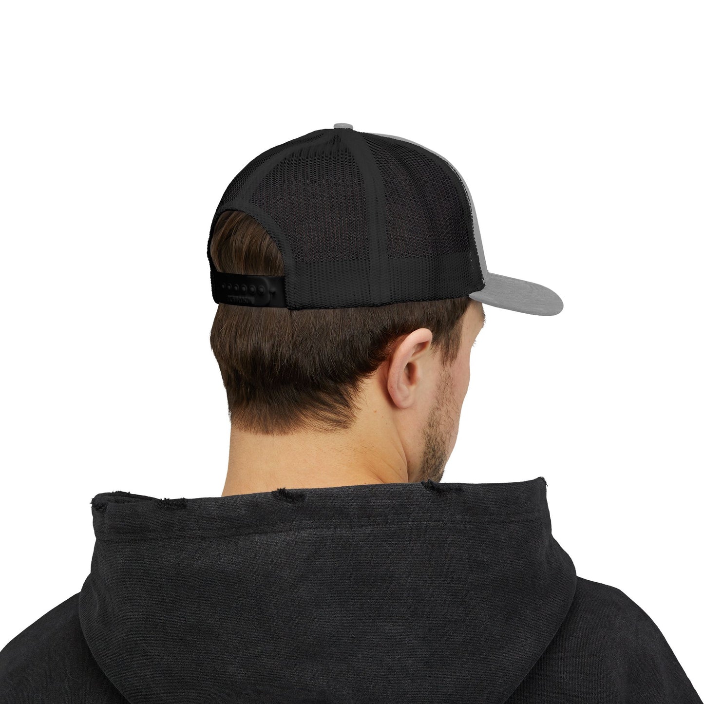 Faith-Inspired Snapback Trucker Cap - God First Hat, Adjustable Cap for Church Events, Casual Wear, Gift for Believers, Religious Fashion