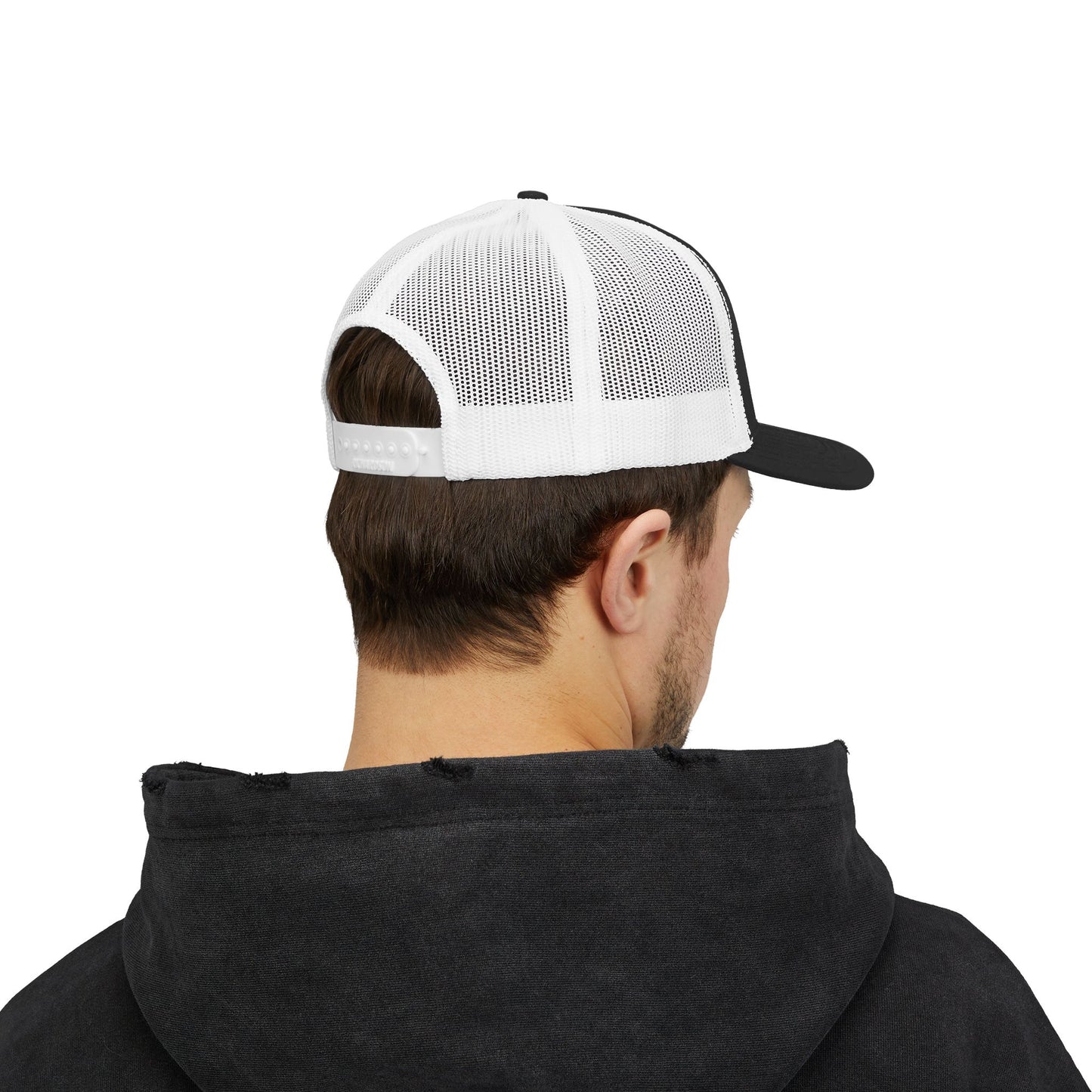 Faith-Inspired Snapback Trucker Cap - God First Hat, Adjustable Cap for Church Events, Casual Wear, Gift for Believers, Religious Fashion
