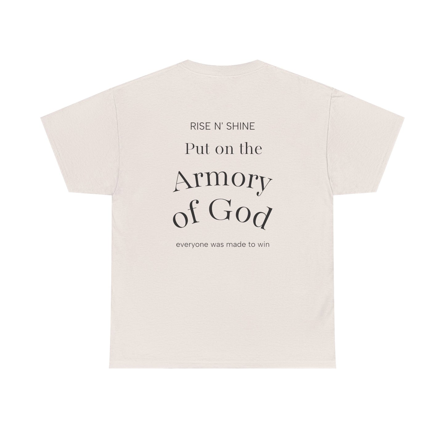 Unisex Heavy Cotton Tee with Inspirational Message, Casual Everyday Wear, Faith Inspired Shirt, Perfect Gift for Believers, Church and [...]